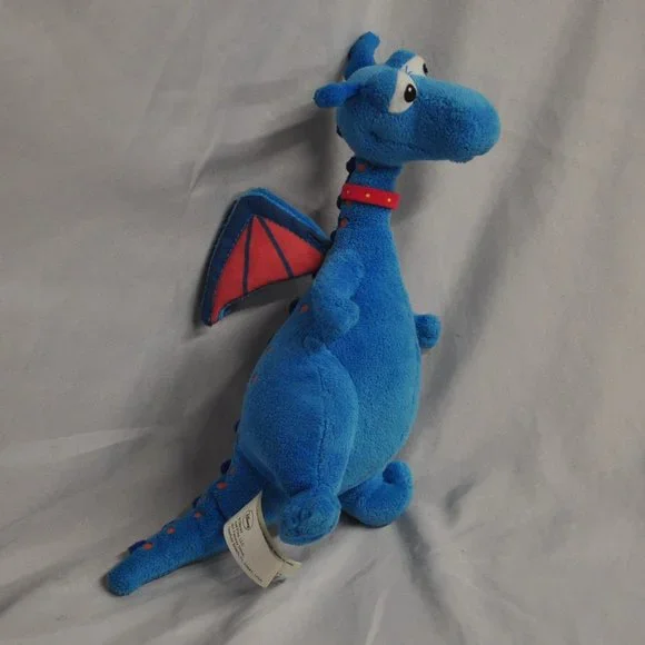 Just Play Toys Disney Jr Stuffie Blue Dragon Doc Mcstuffins